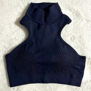 Navy Blue Athletic Top